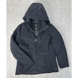 AETHER Primaloft Insulated Hooded‎ Winter Coat Black / Women's 4 XL